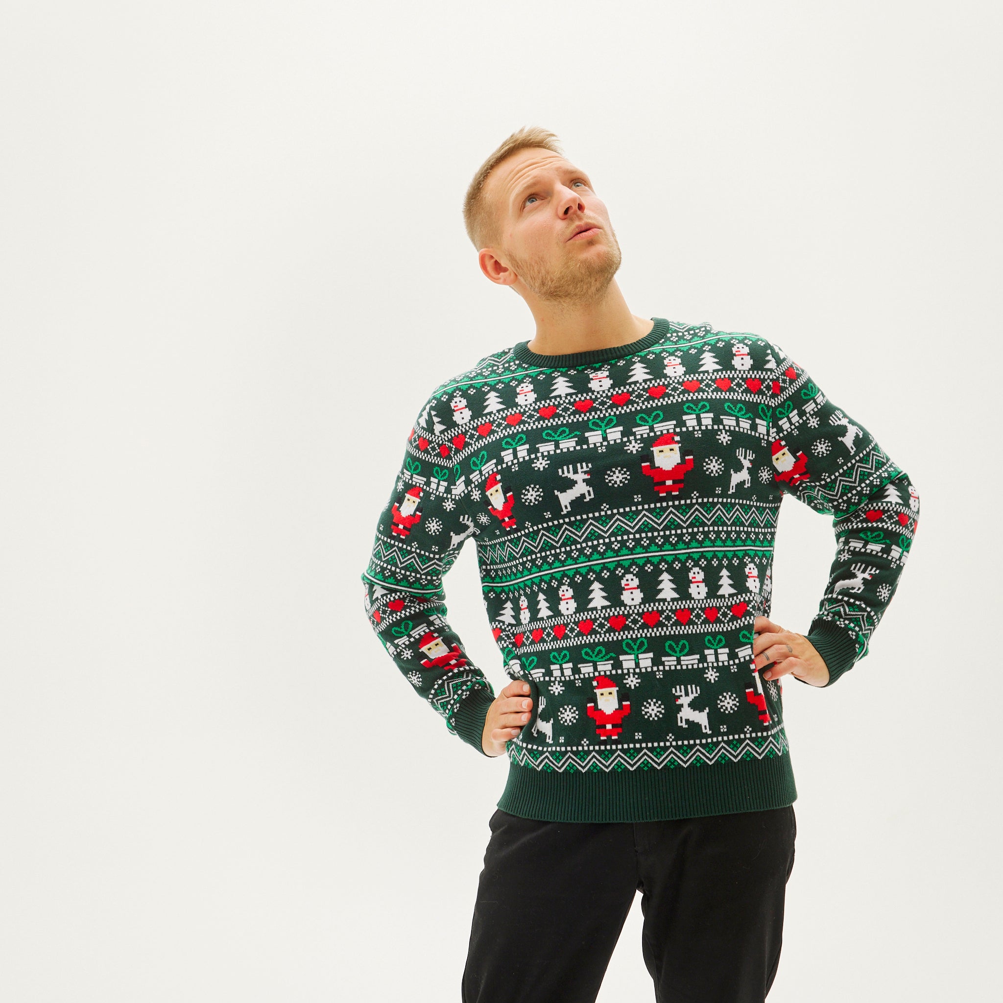 Le Pull De Noël Fin - Homme.